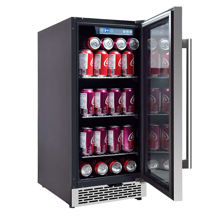 Wine Beer Fridge Cabinet - Oem Small Drink Bar Fridge Custom