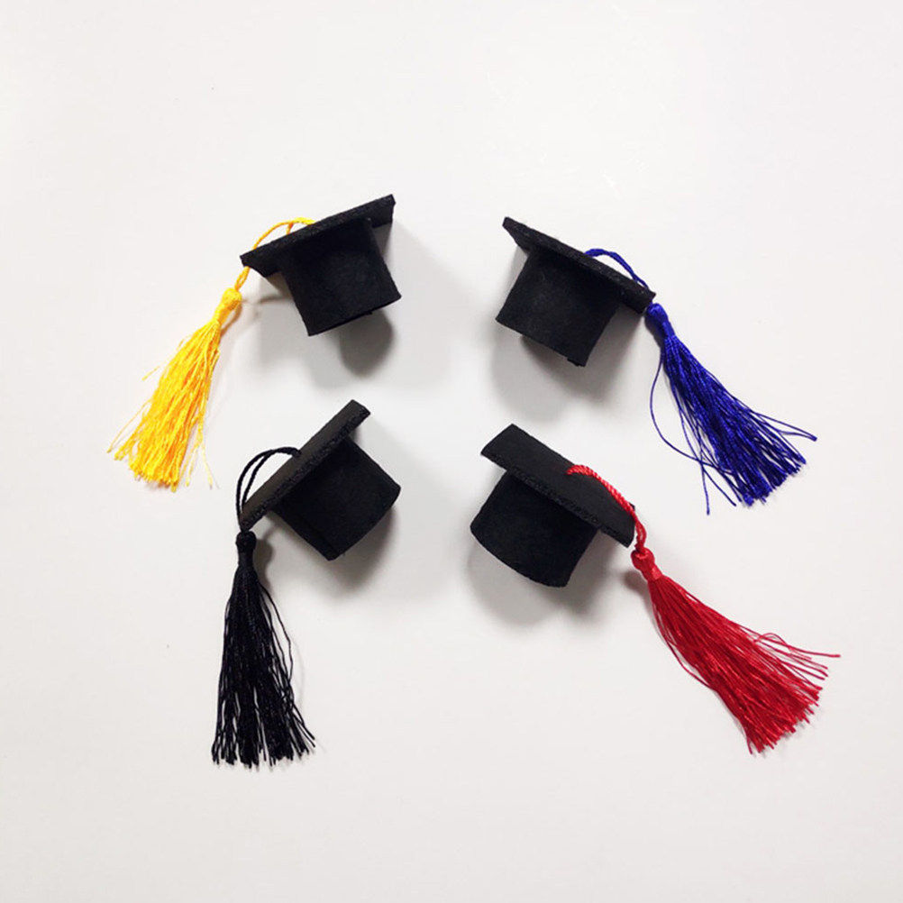 Beer And Wine Festival - 6Pcs Graduation Doctoral Shape Wine Bottle