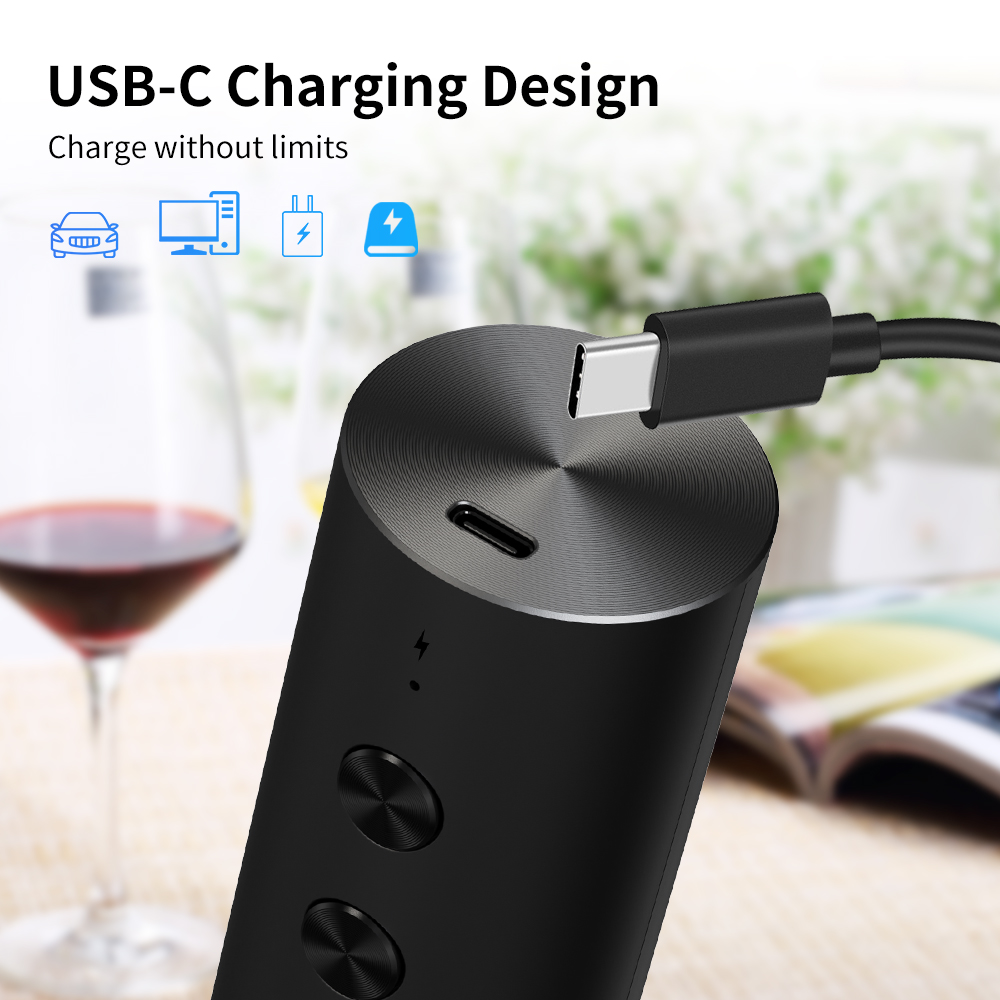 4-in-1 Electric Bottle Wine Op - Wine Opener Electric recension och pris