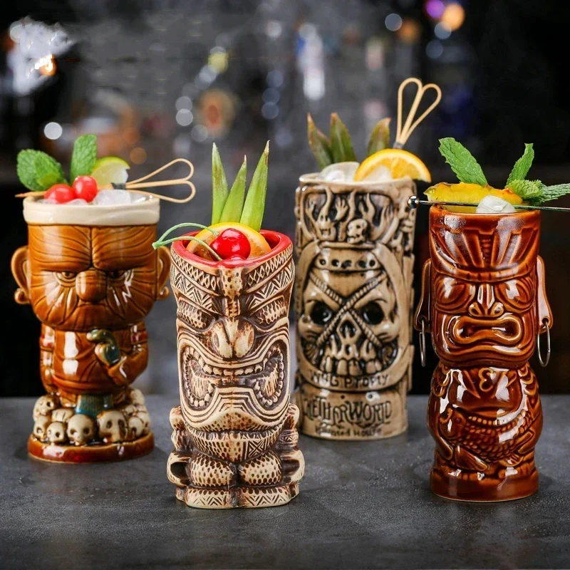 60 Types Ceramic Hawaii Tiki M - Wine Beer Type recension och pris