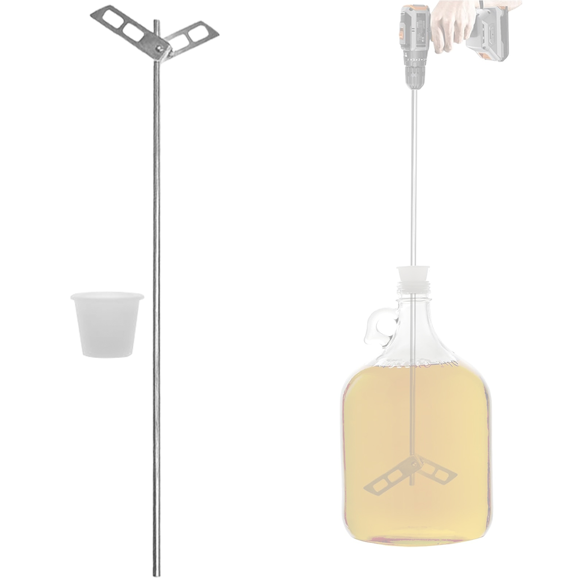Beer Degassing Stirrer Paddle, - Wine Mix With Beer recension och pris