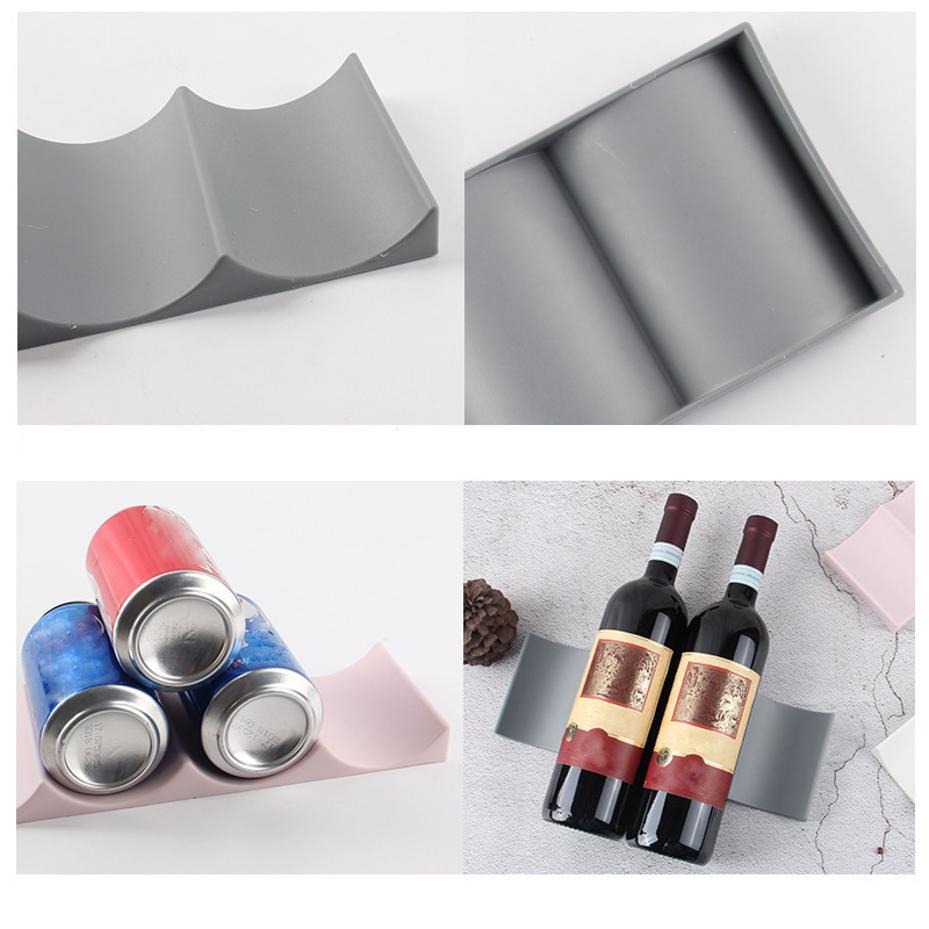 Plastic Wine Bottle Storage Ra - Wine Beer Fridge Cabinet recension och pris