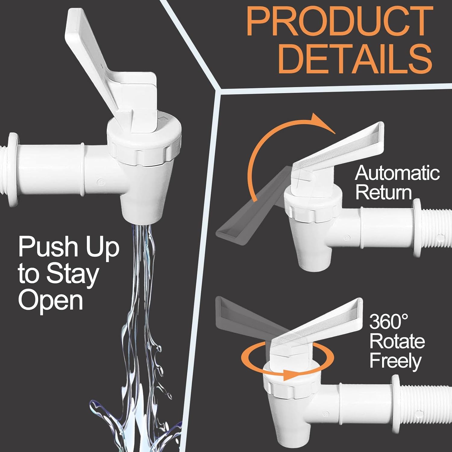 White Plastic Spigot Bucket Bo - Beer Wine Hobby recension och pris