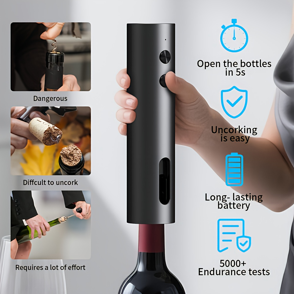 Automatic Electric Wine Bottle - Wine Opener Electric recension och pris