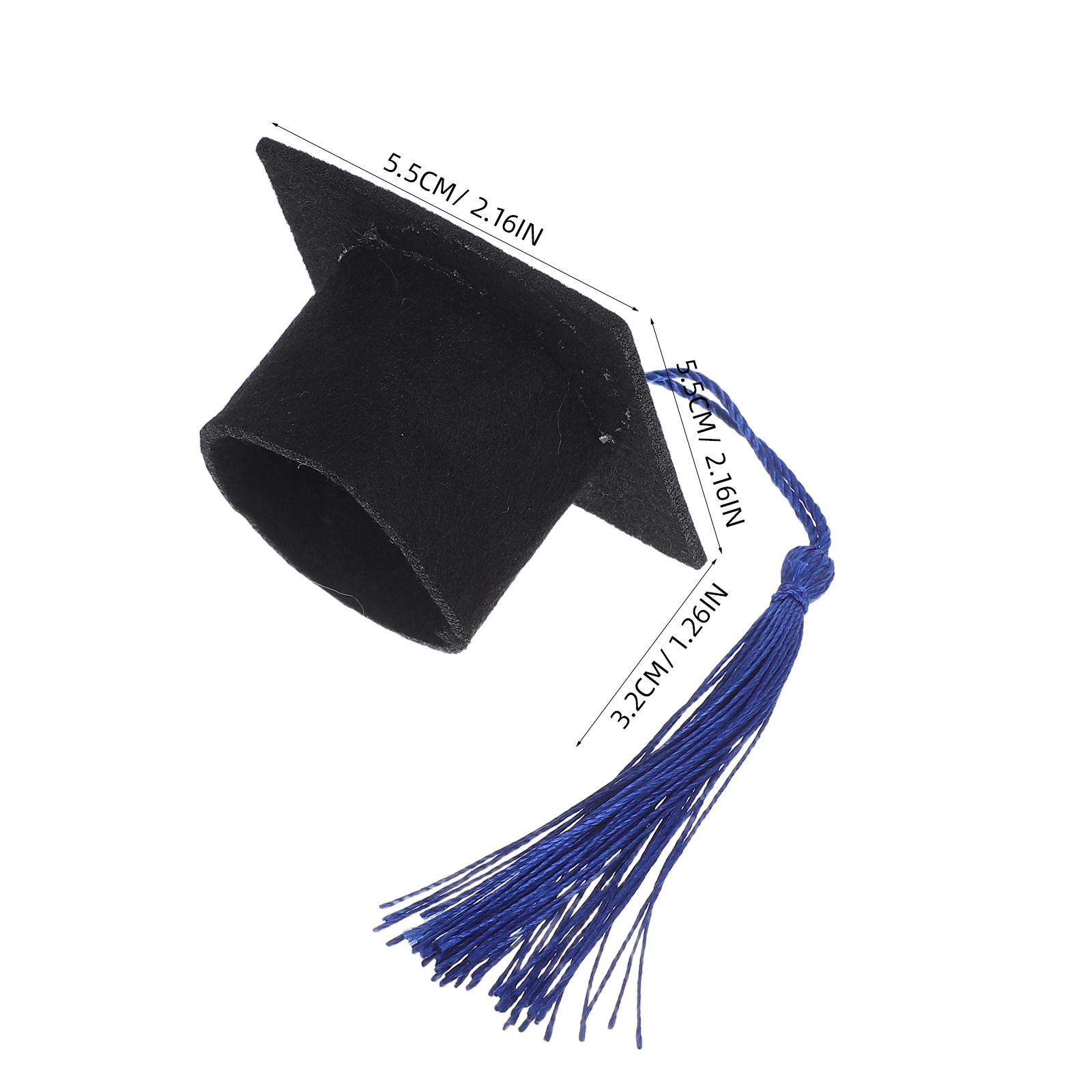 6Pcs Doctoral Cover Mini Docto - Beer And Wine Festival recension och pris