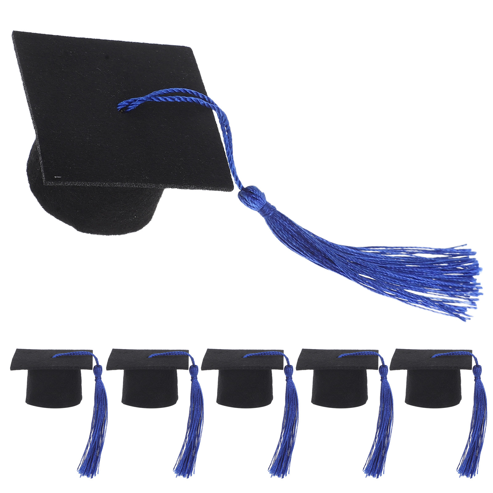 6Pcs Doctoral Cover Mini Docto - Beer And Wine Festival recension och pris