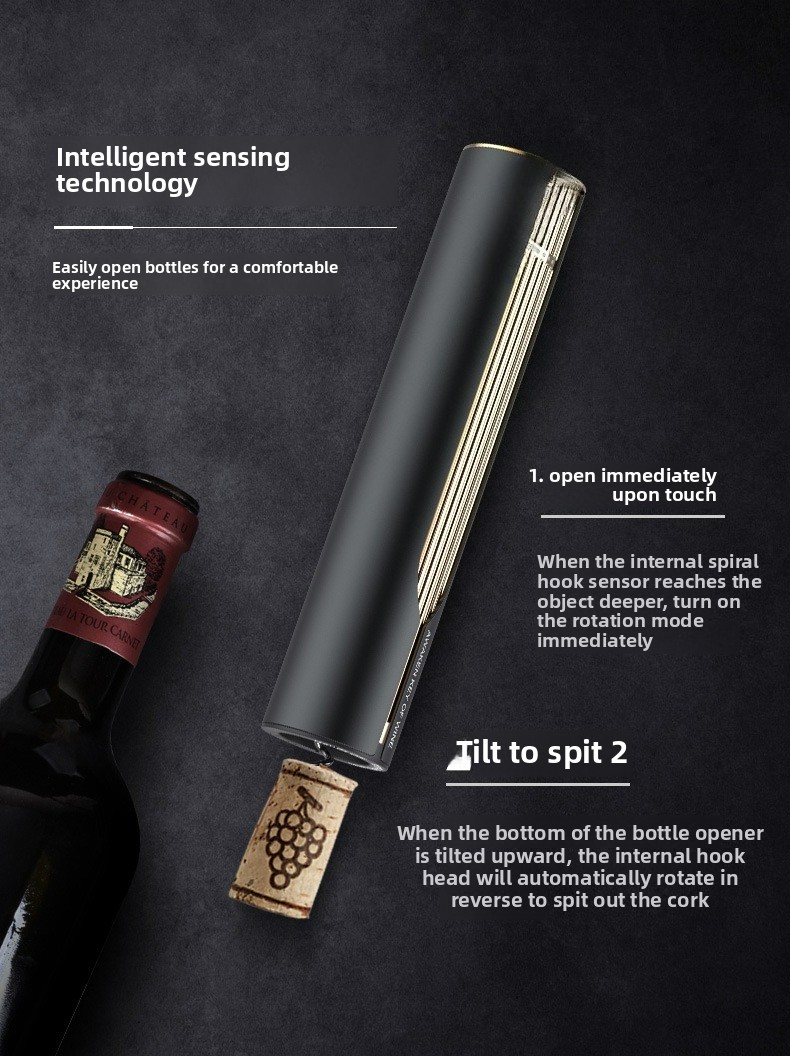 Electronic Bottle Opener Fully - Wine Opener Electric recension och pris