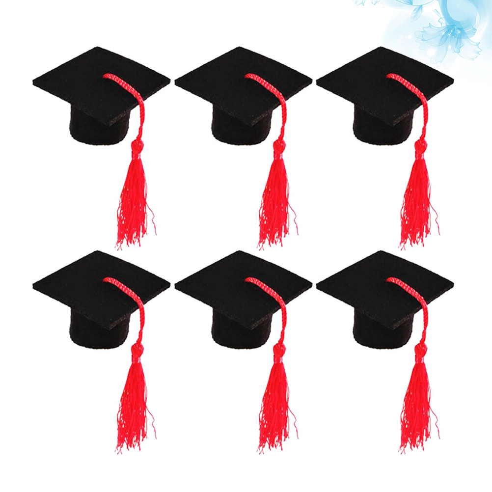 6Pcs Graduation Doctoral Shape - Beer And Wine Festival recension och pris