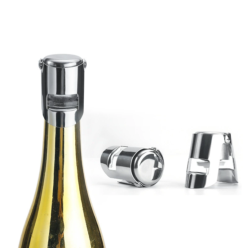 Stainless Steel Champagne Stop - Beer Wine Hobby recension och pris