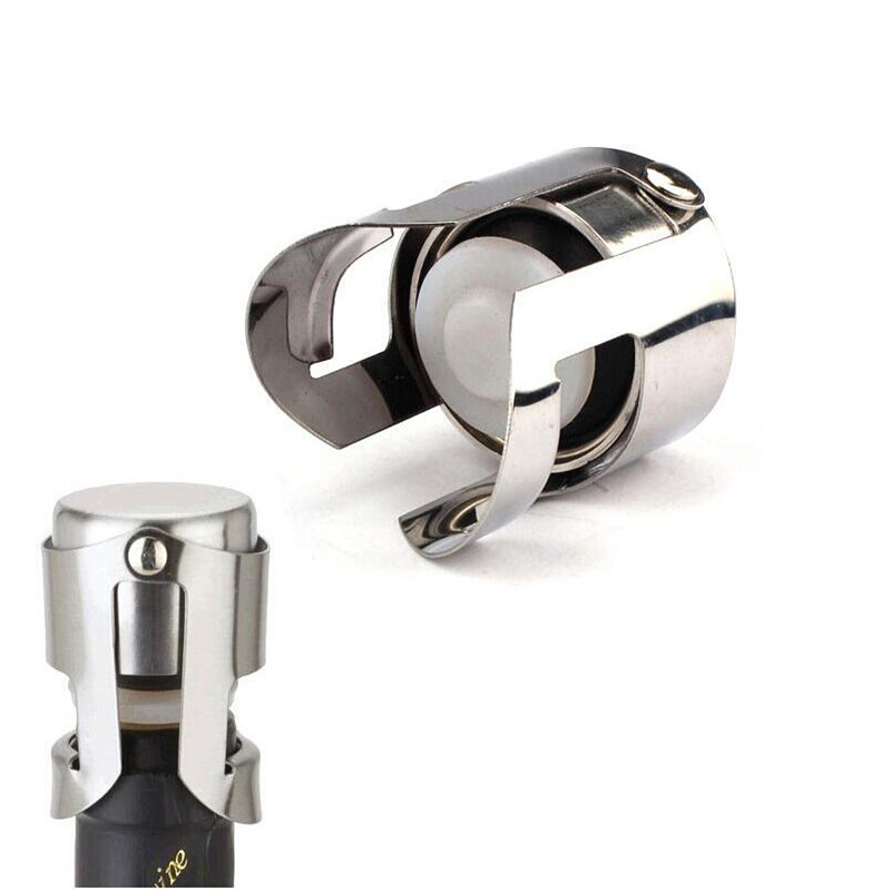 Stainless Steel Champagne Stop - Beer Wine Hobby recension och pris