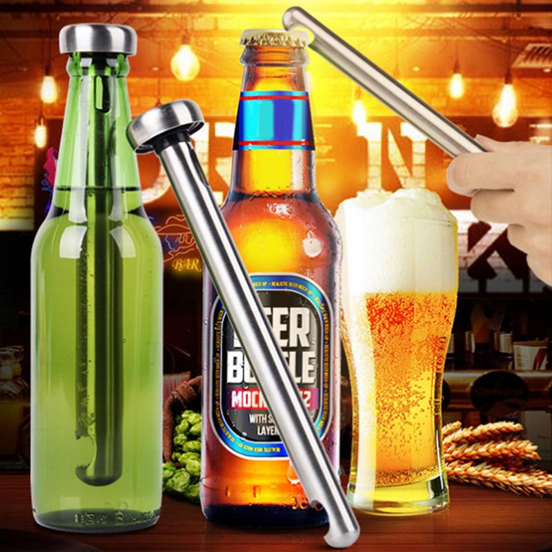 2PCS Stainless Steel Beer Cool - Wine Beer Refrigerator recension och pris
