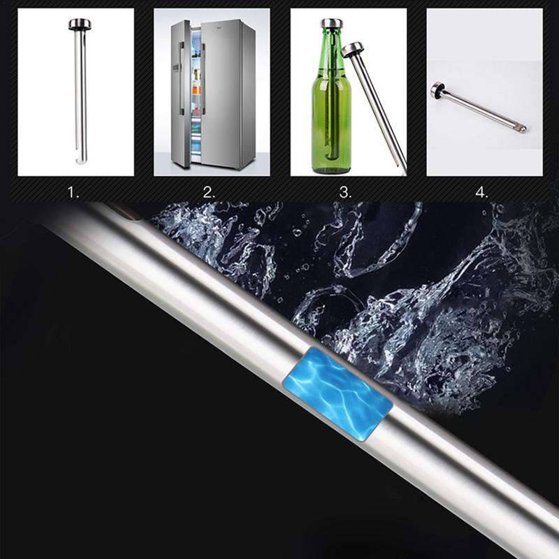 2PCS Stainless Steel Beer Cool - Wine Beer Refrigerator recension och pris