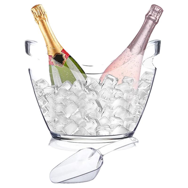 Clear Ice Bucket Beverage Tub  - Wine Beer Refrigerator recension och pris