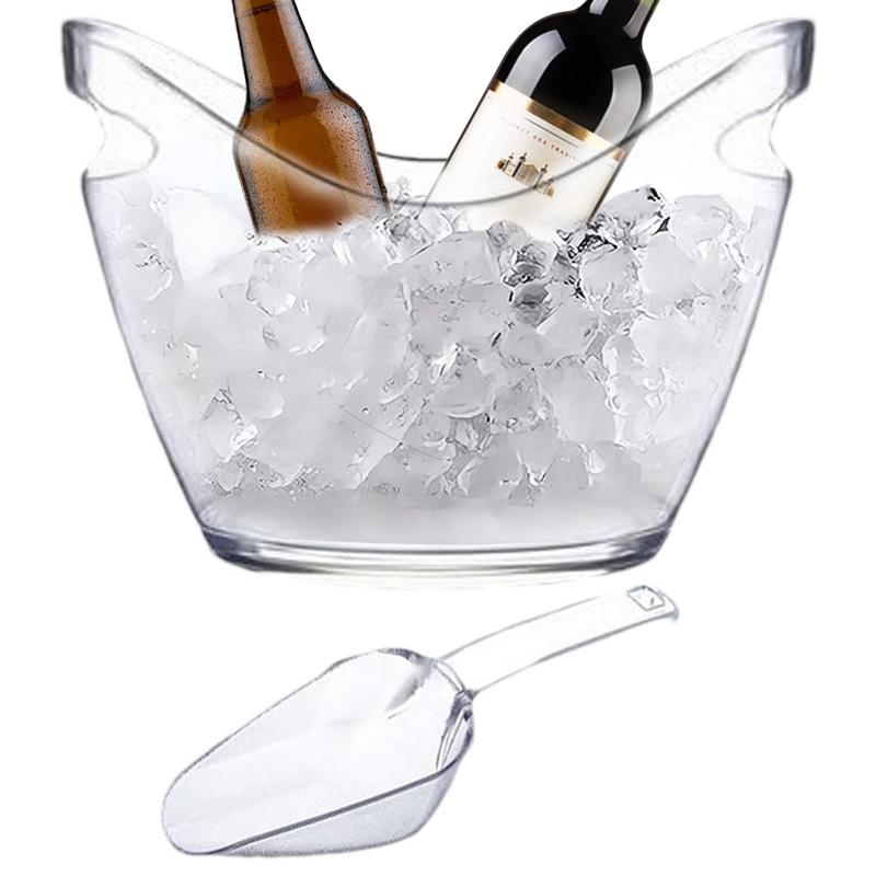 Clear Ice Bucket Beverage Tub  - Wine Beer Refrigerator recension och pris