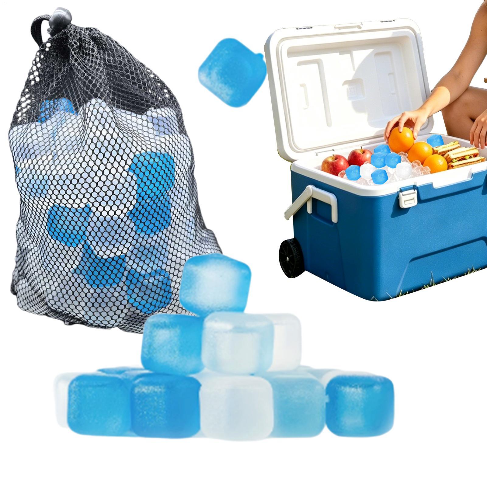 100Pcs Reusable Ice Cubes Refr - Wine Beer Refrigerator recension och pris