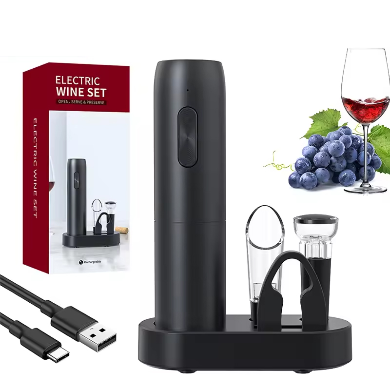 4-in-1 Electric Bottle Wine Op - Wine Opener Electric recension och pris
