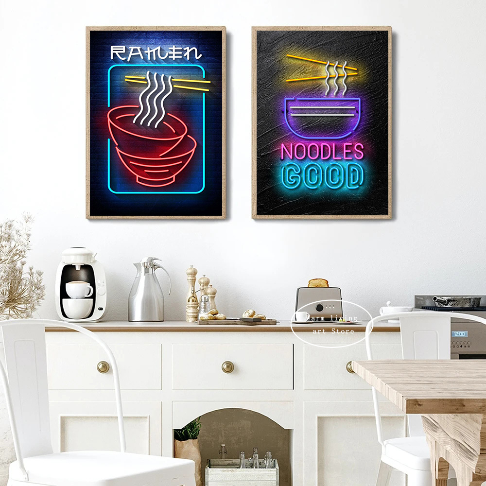 Neon Food Ramen Sushi Pizza Be - Wine Beer Pizza recension och pris