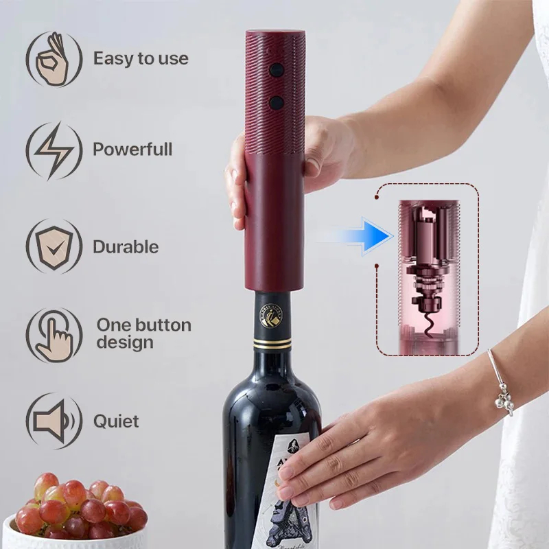 HOMEFISH Electric Wine Bottle  - Wine Opener Electric recension och pris