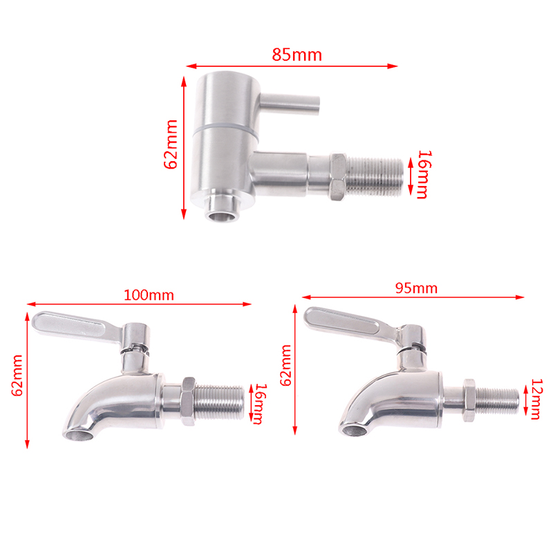 Wine Barrel Water Spigot Tap 3 - Beer Wine Hobby recension och pris