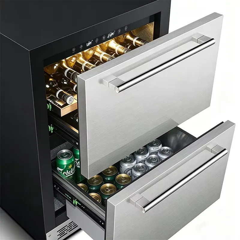 Black and Durable Stainless St - Wine Beer Dual Zone recension och pris