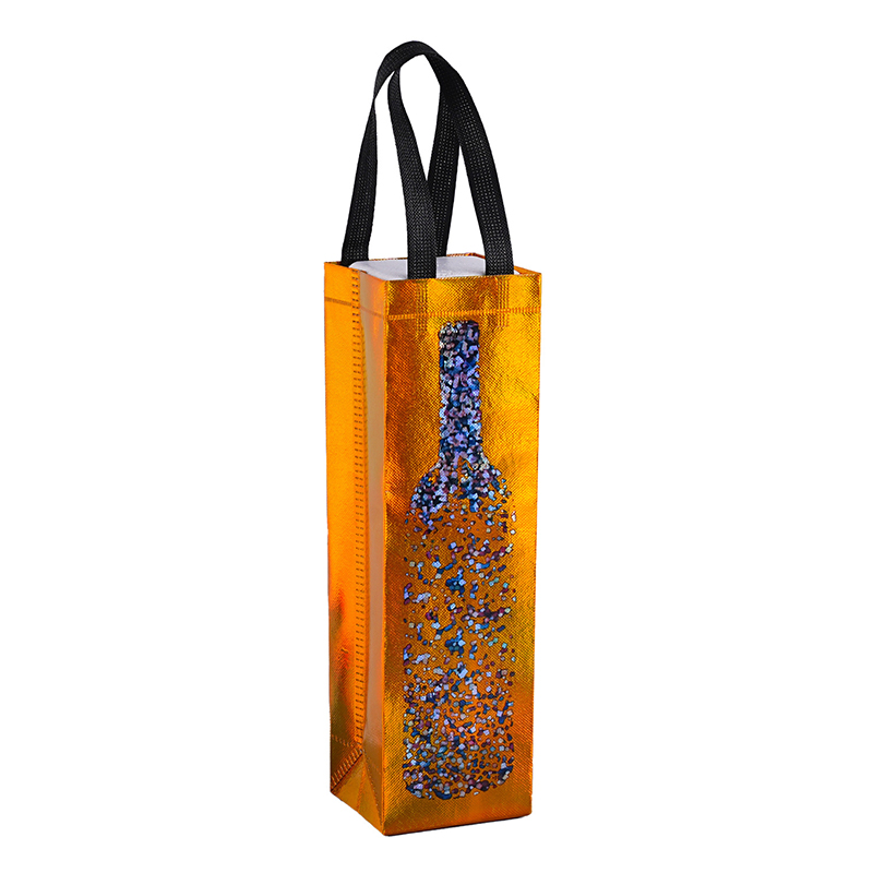 Wine Bag Non-Woven Fabric Tote - Wine Beer Refrigerator recension och pris
