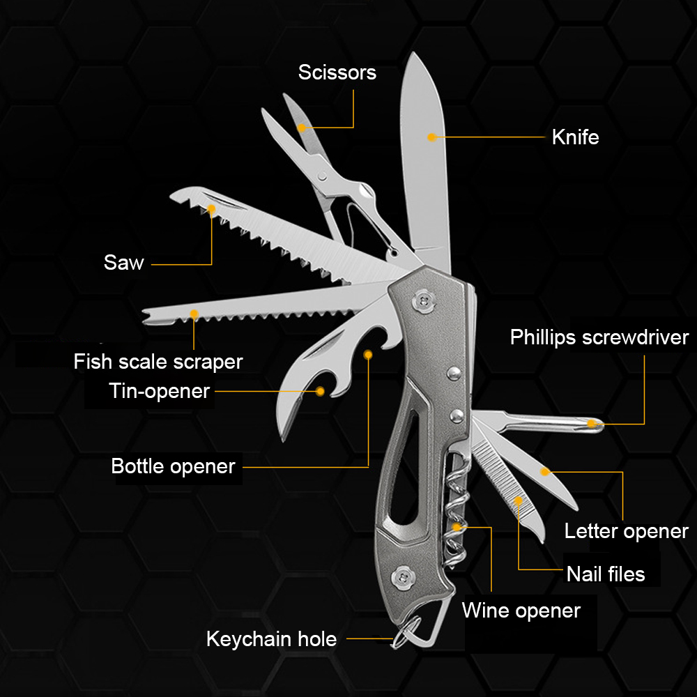 Outdoor Multifunctional Knife  - Wine Opener Electric recension och pris