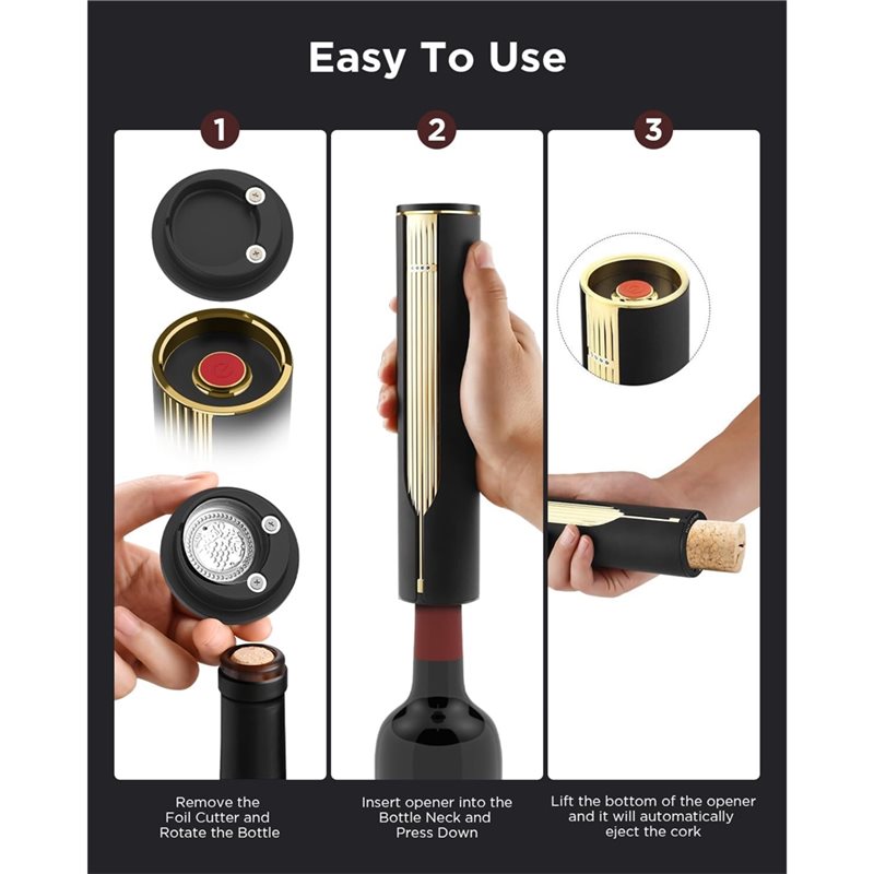 Efficient-Automatic Corkscrew  - Wine Opener Electric recension och pris
