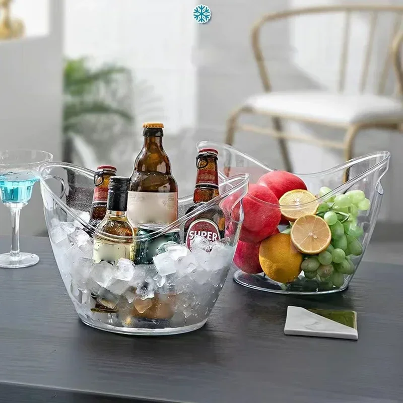 4/8L Ice Bucket Transparent Ic - Wine Beer Refrigerator recension och pris