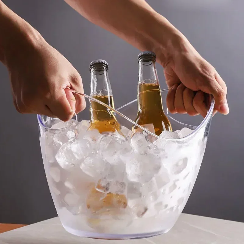 4/8L Ice Bucket Transparent Ic - Wine Beer Refrigerator recension och pris