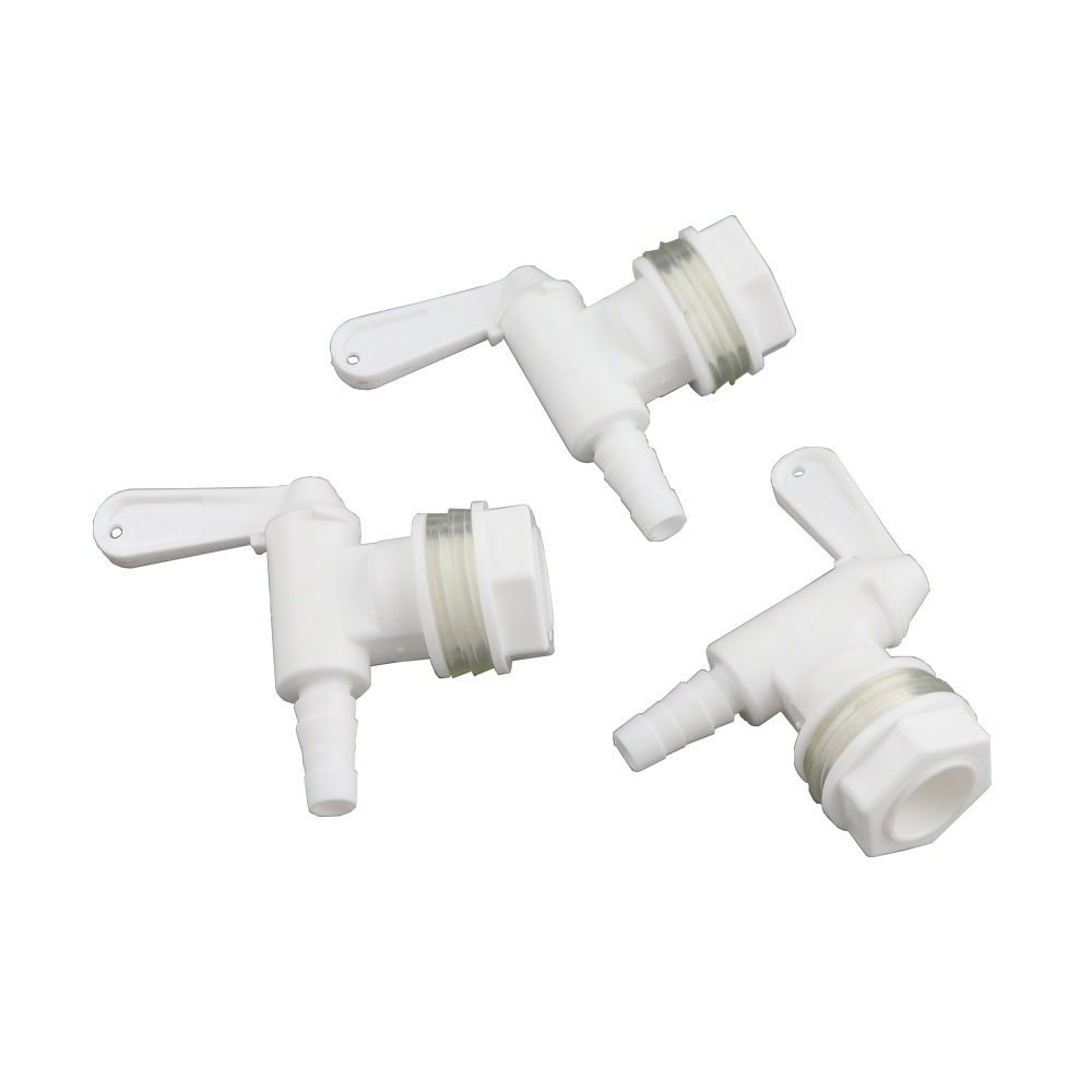 3pcs/lot White Plastic Spigot  - Beer Wine Hobby recension och pris