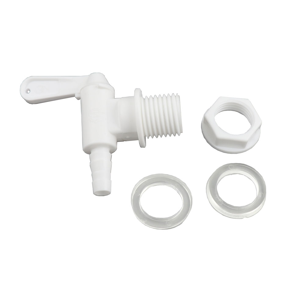 3pcs/lot White Plastic Spigot  - Beer Wine Hobby recension och pris