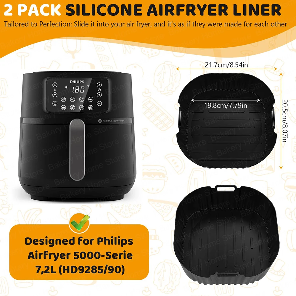 Air Fryer Silicone Mold for Ph - Philips Air Fryer Airfryer Xxl recension och pris