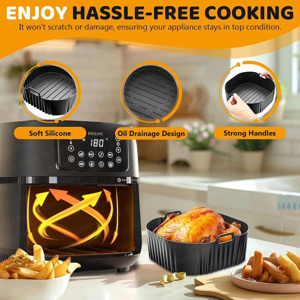 Air Fryer Silicone Mold for Ph - Philips Air Fryer Airfryer Xxl recension och pris