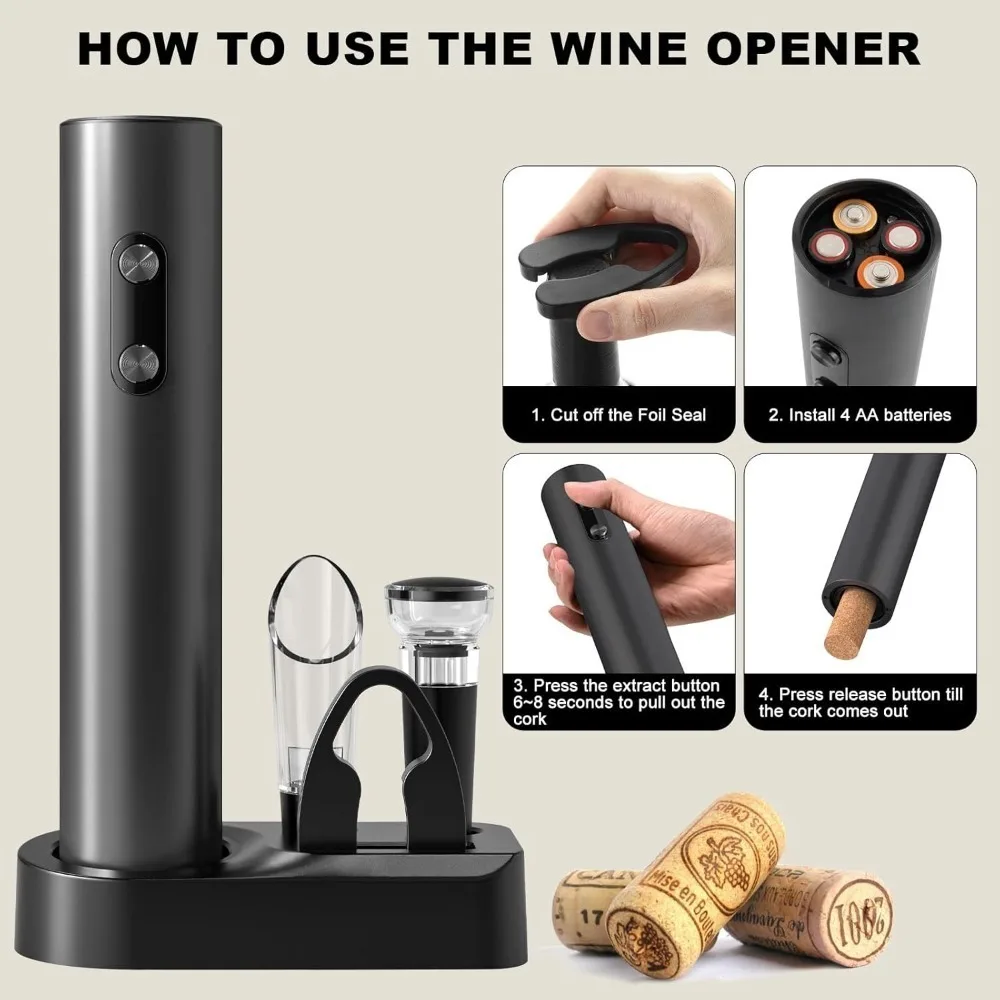 Electric Wine Bottle Opener Se - Wine Opener Electric recension och pris