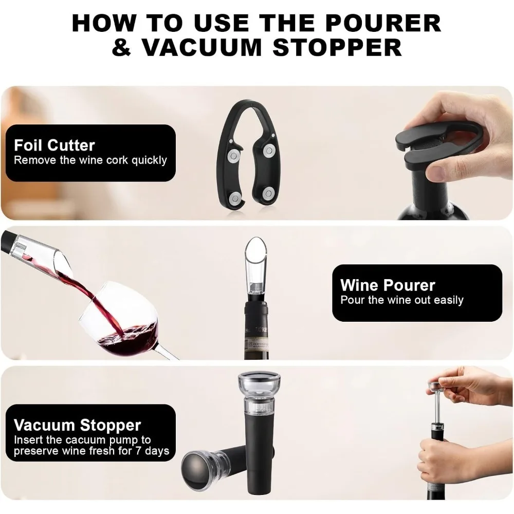 Electric Wine Bottle Opener Se - Wine Opener Electric recension och pris