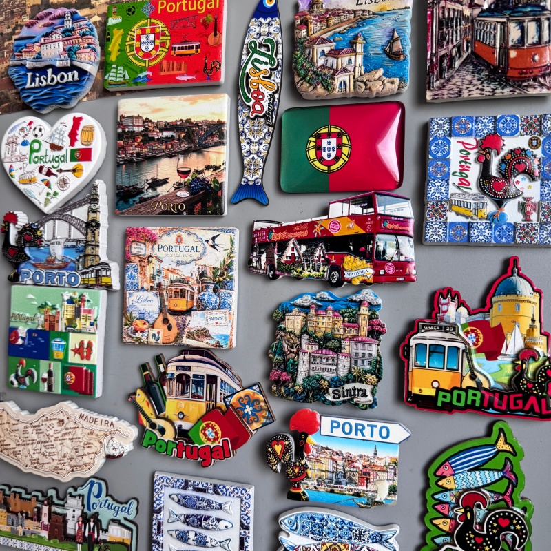Portugal Fridge Magnets Trams  - Wine Beer Refrigerator recension och pris