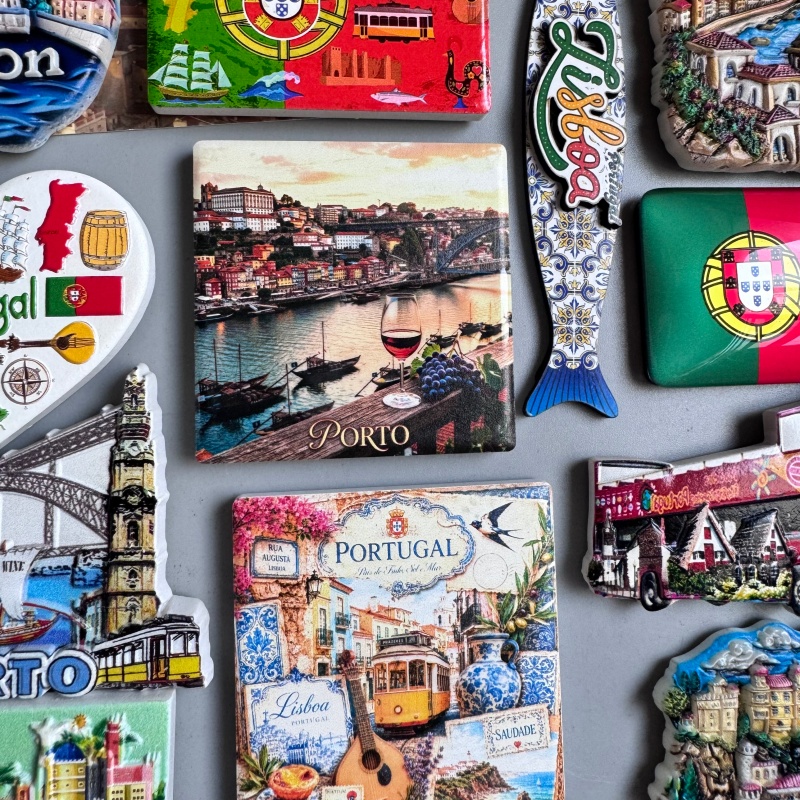 Portugal Fridge Magnets Trams  - Wine Beer Refrigerator recension och pris