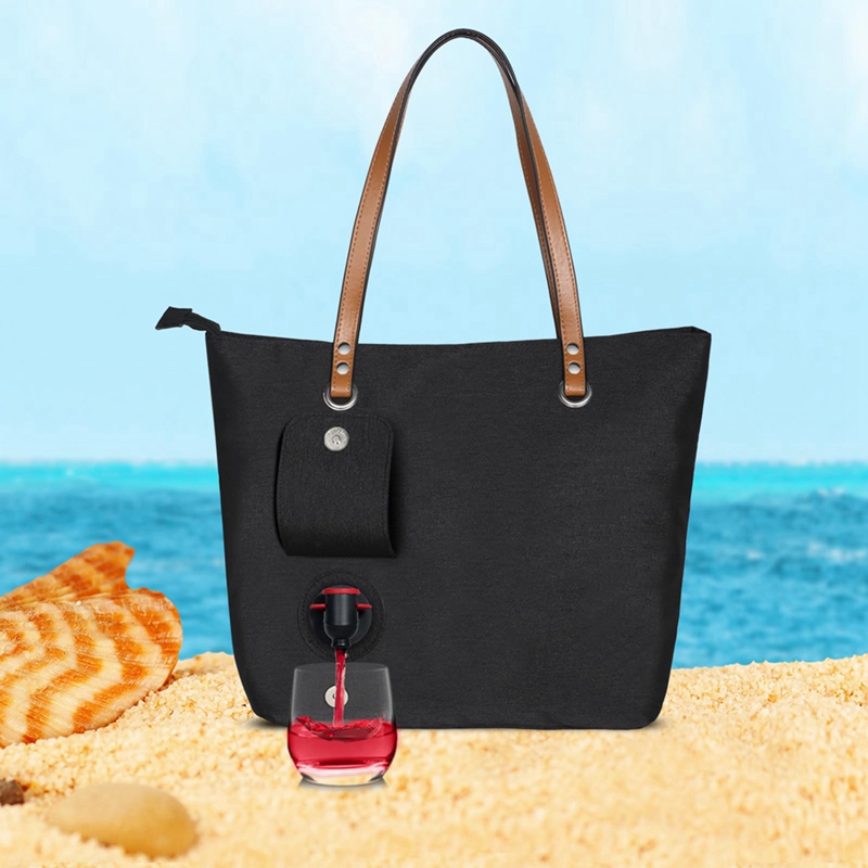 Hot Wine Tote Bag, Beach Coole - Wine Beer Refrigerator recension och pris