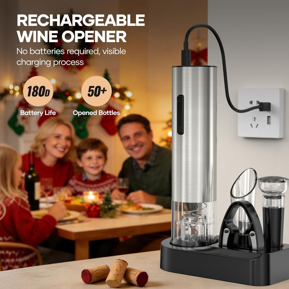 USB Rechargeable Electric Wine - Wine Opener Electric recension och pris