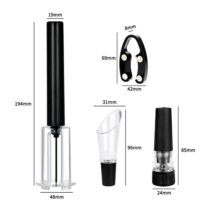 Air Pump Wine Bottle Opener Ai - Beer Wine Hobby recension och pris